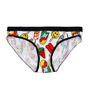 MeUndies Popsicle Ice Cream Print Bikini Panty Size XS